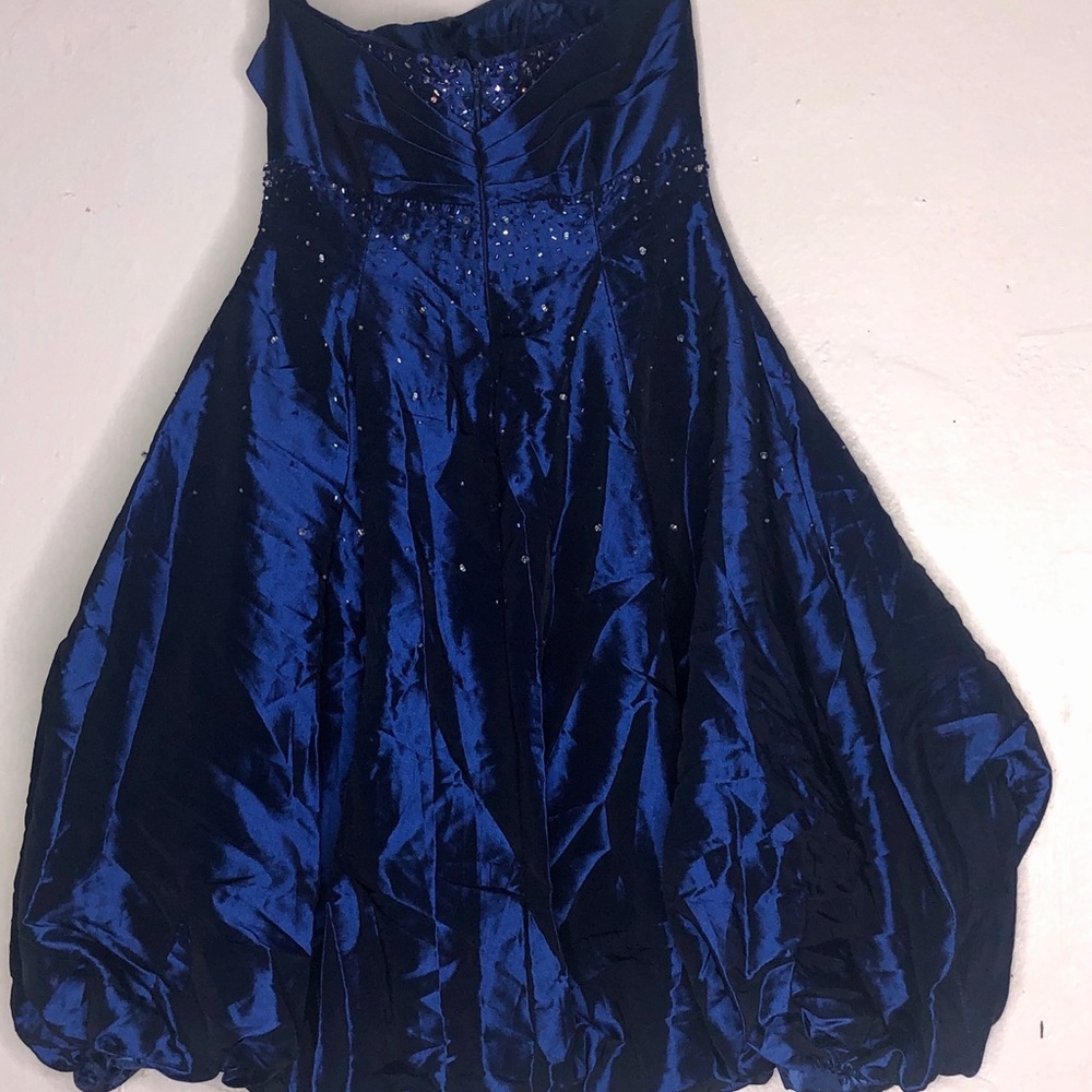 Navy blue Occasion dress.